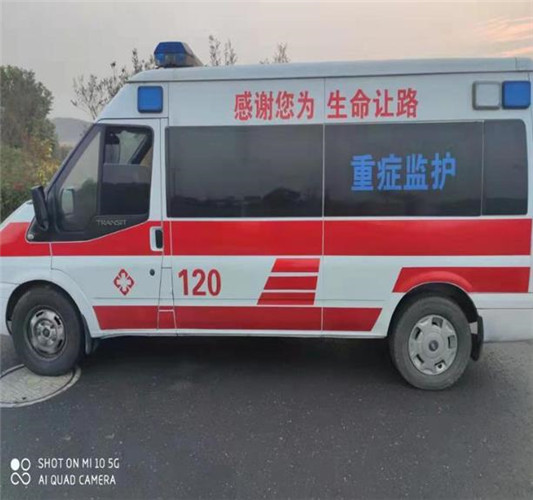 营根镇救护车出租服务案例3